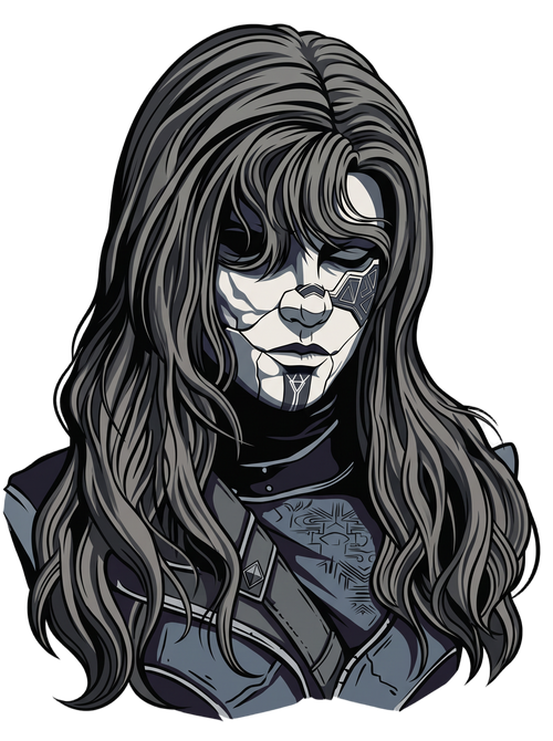 Alicia comic-Ink Portrait Tee