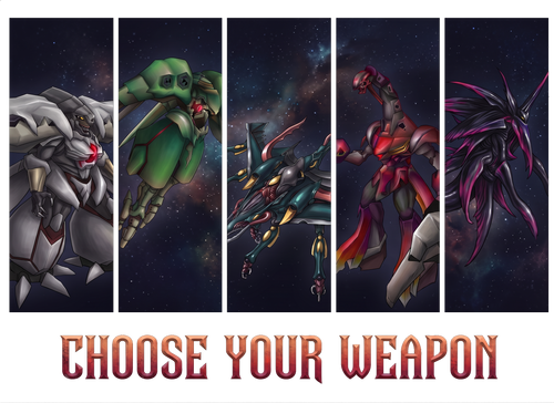Choose Your Weapon Retro RPG Boss Roster Tee
