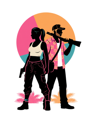 Minimalist silhouette