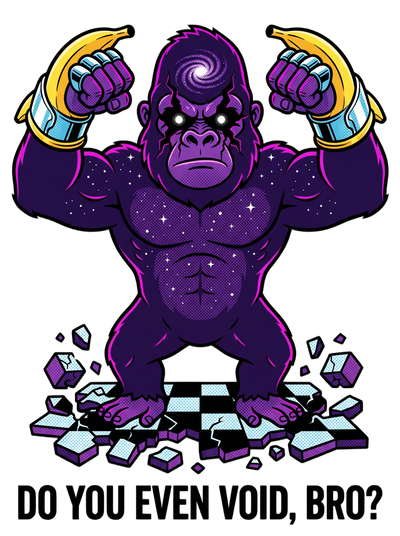 Cosmic Gorilla Boss Halftone Pop Art Tee