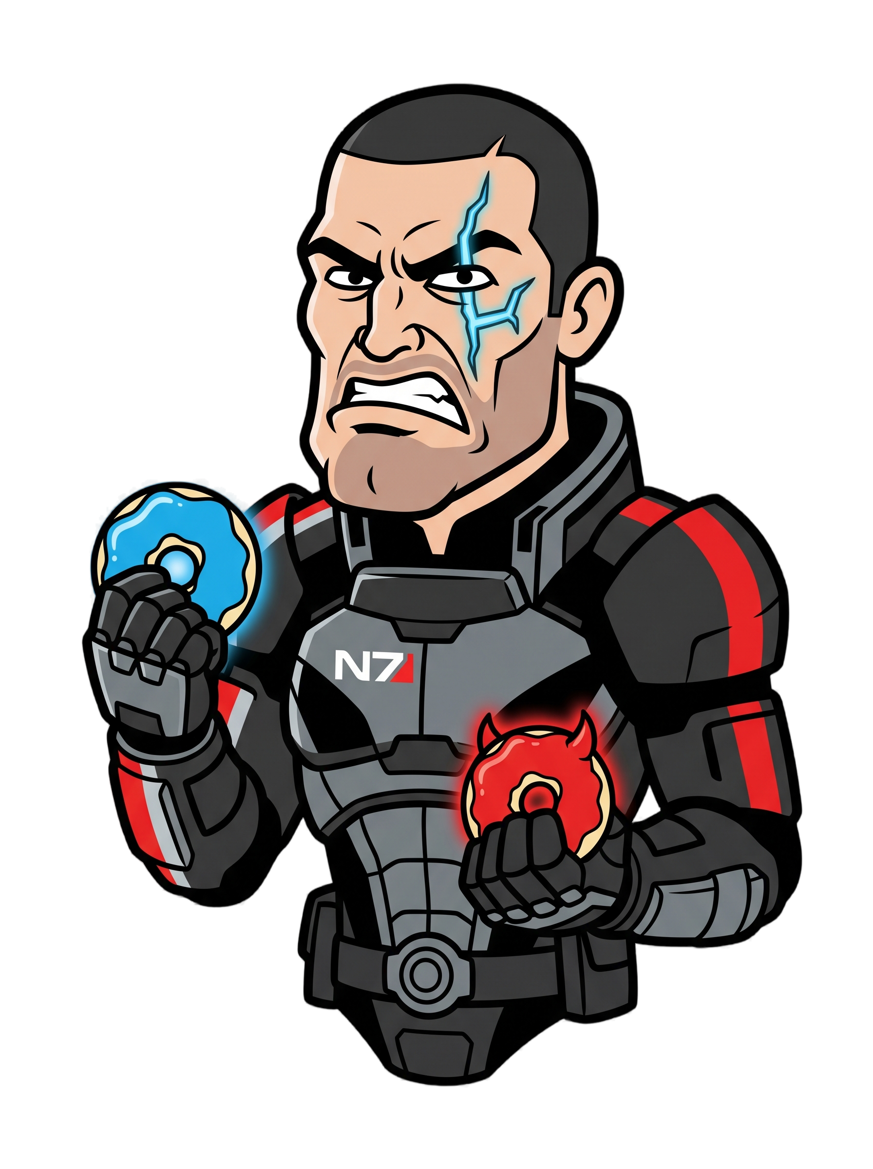 Paragon vs Renegade Donut Space Operative Tee