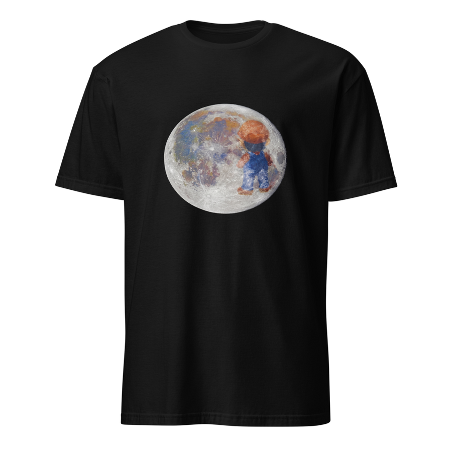 Lunar Plumber Hero Astrophotography Tee