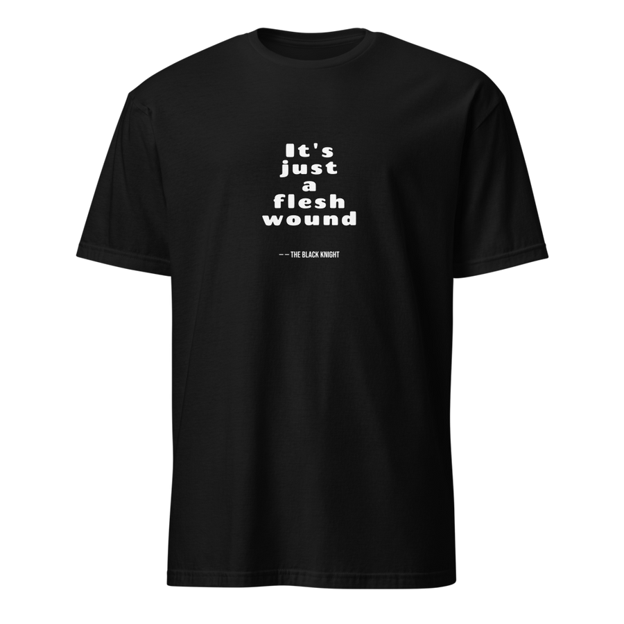 Flesh Wound Cult Comedy Quote Tee
