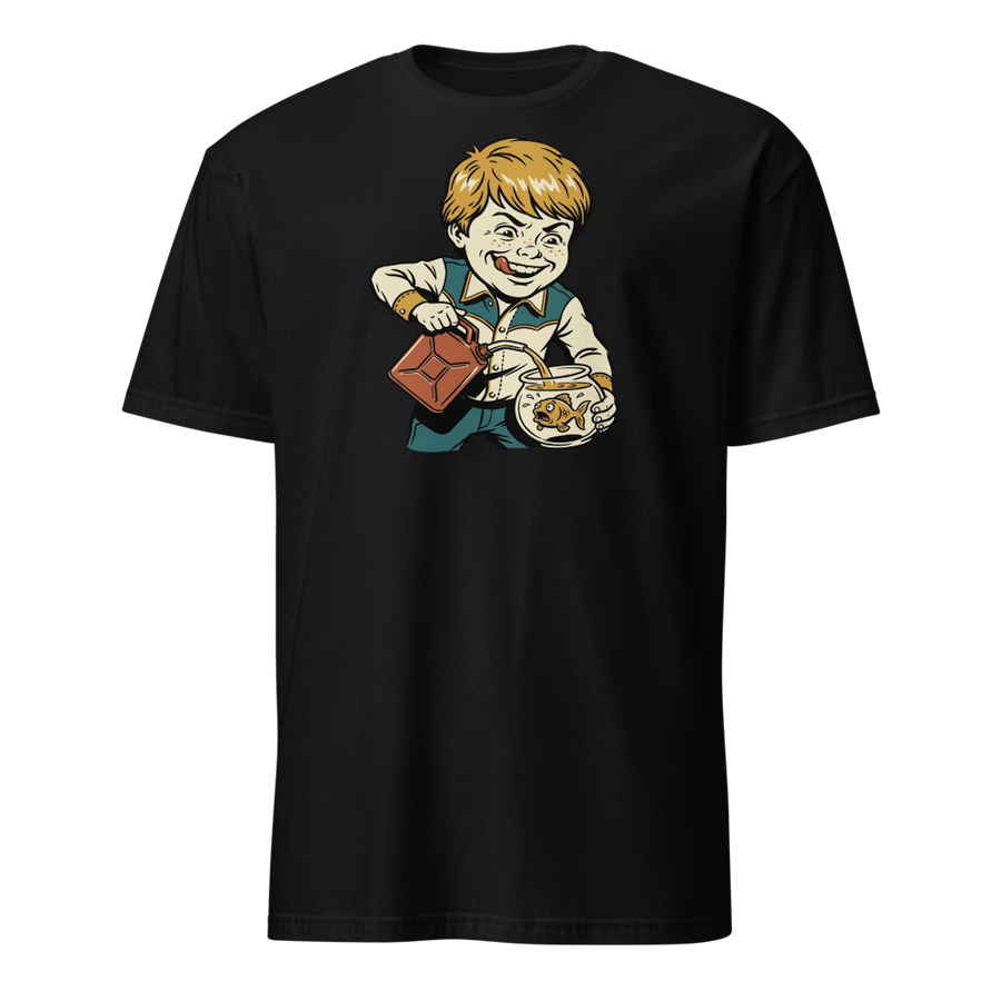 Chaotic Kid Vintage Instructional Pamphlet Dark Humor Tee