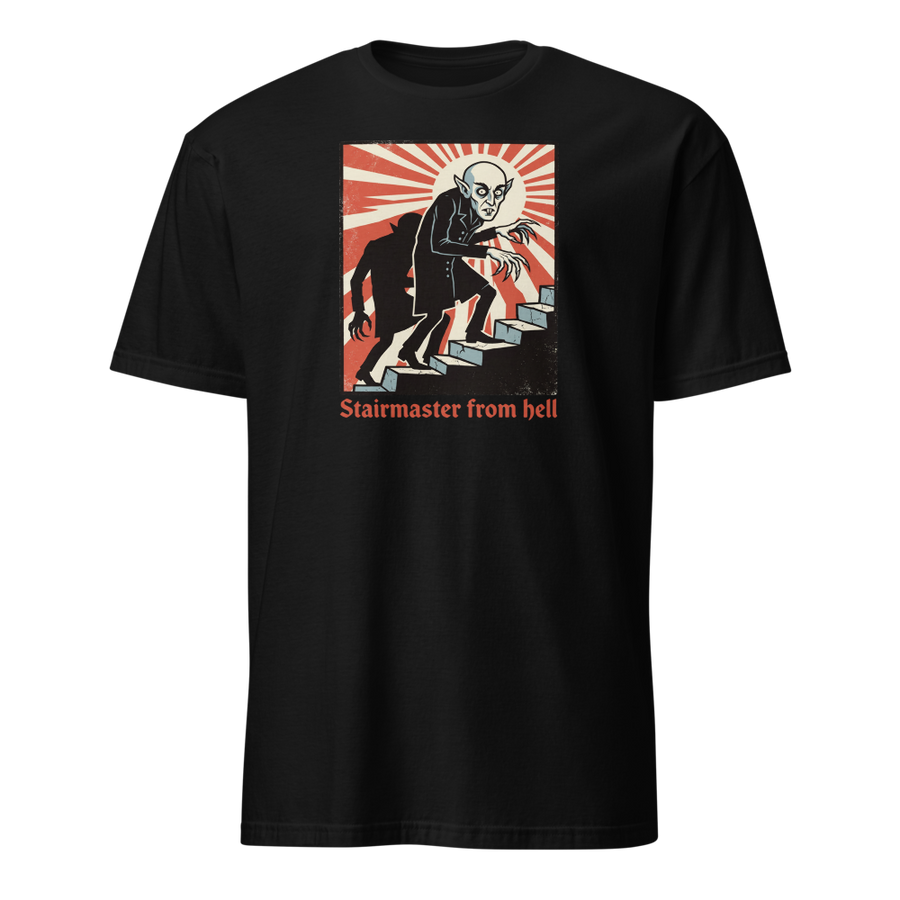 Stairmaster From Hell Vintage Vampire Horror Tee