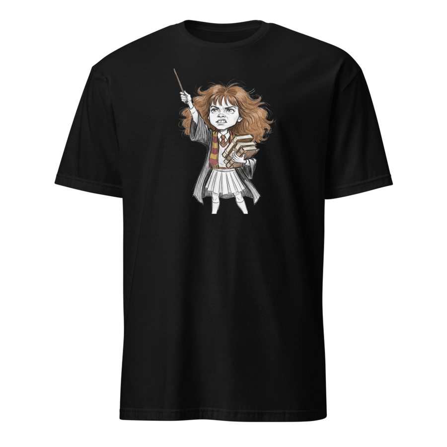 Eager Wizard School Top Student Pencil Sketch Tee