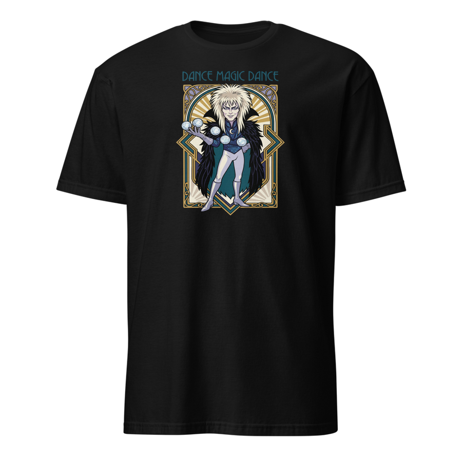 Glam Rock Goblin Wizard Crystal Ball Deco Tee