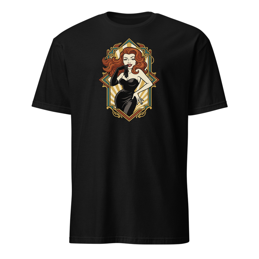 Jazz Age Femme Fatale Glove Peel Deco Tee