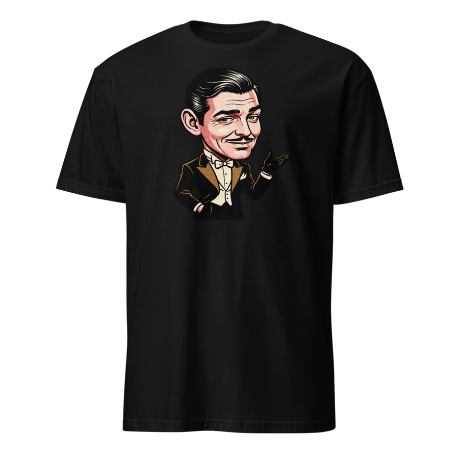Old Hollywood Smirking Gentleman Pop Art Tee