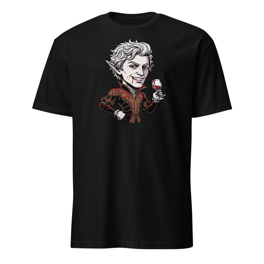 Smug Vampire Elf Rogue Comic Ink Tee