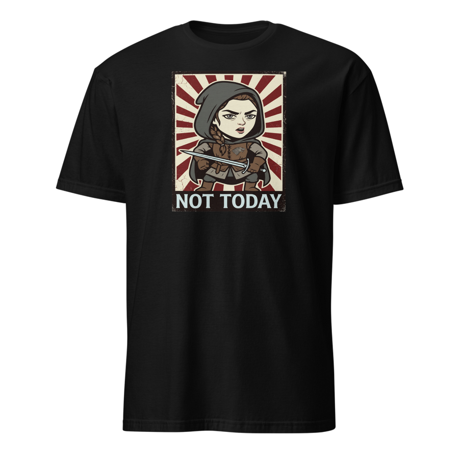 Not Today Hooded Assassin Propaganda Tee