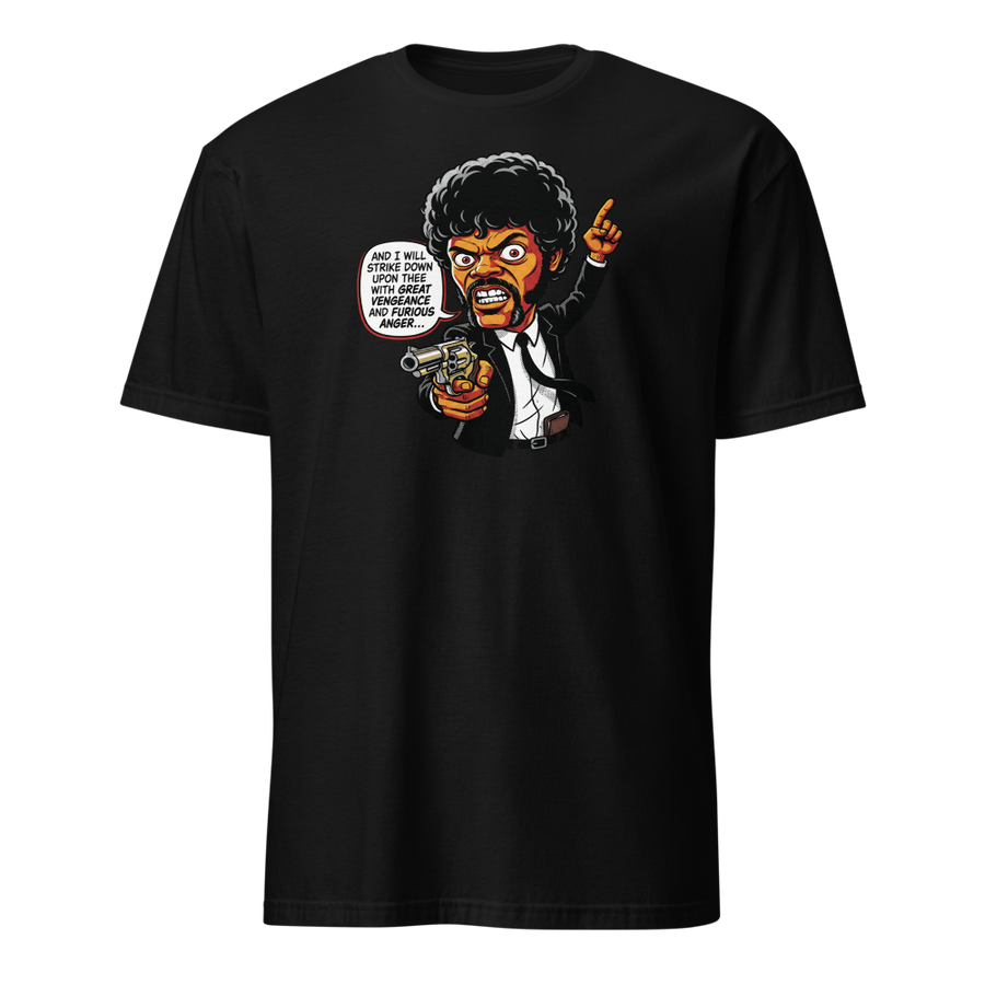 Righteous Hitman Halftone Pop Art Movie Tee