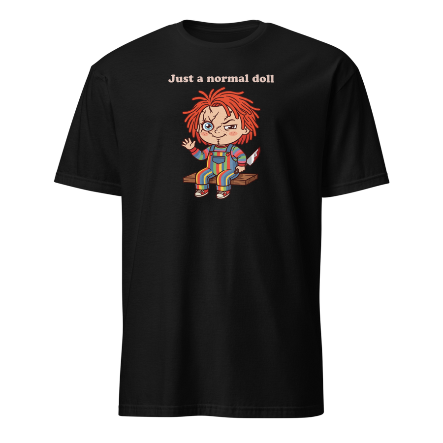 Juste Une Poupée Normale Kawaii Killer Toy Horror Tee