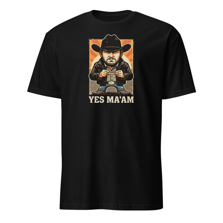 Yes Ma'am Ranch Hand Sunset Cowboy Western Tee