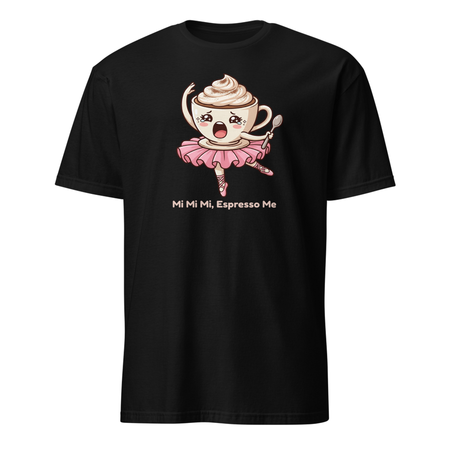 Mi Mi Mi Espresso Me Chibi Coffee Ballerina Tee