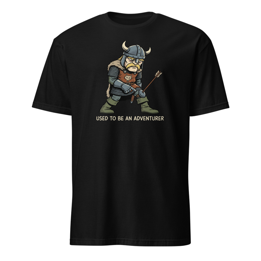 Retired Adventurer City Guard Comic Ink Tee