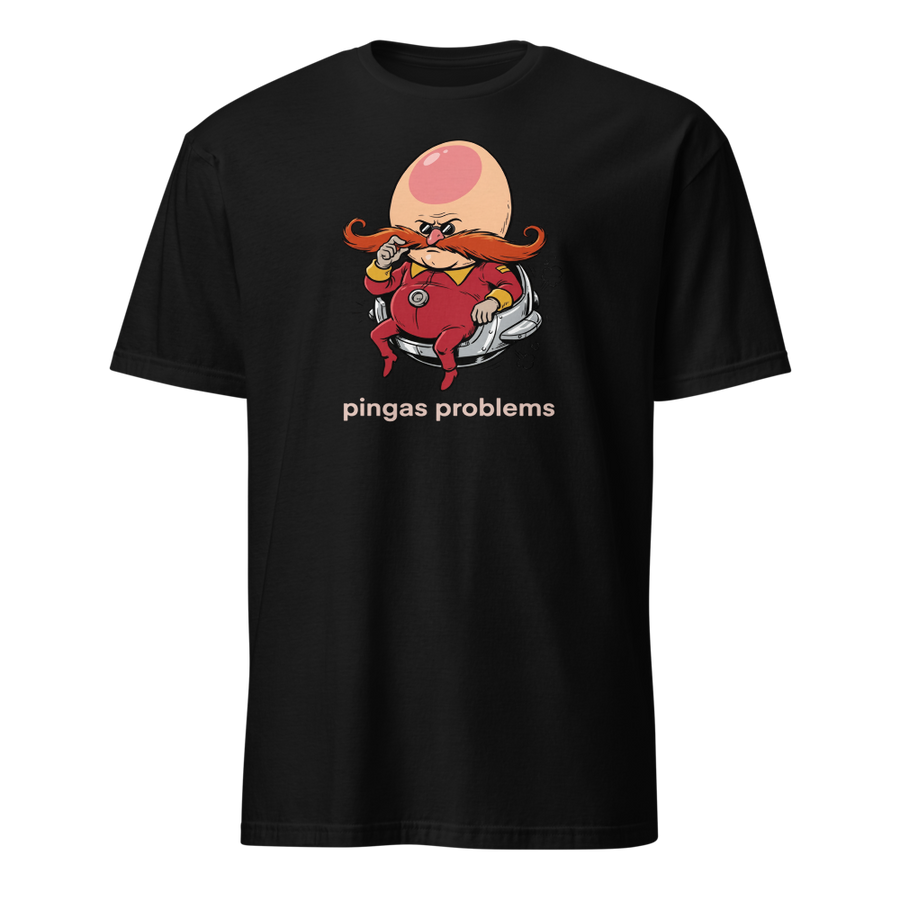 Egg-Shaped Villain Hover Pod Problems Tee