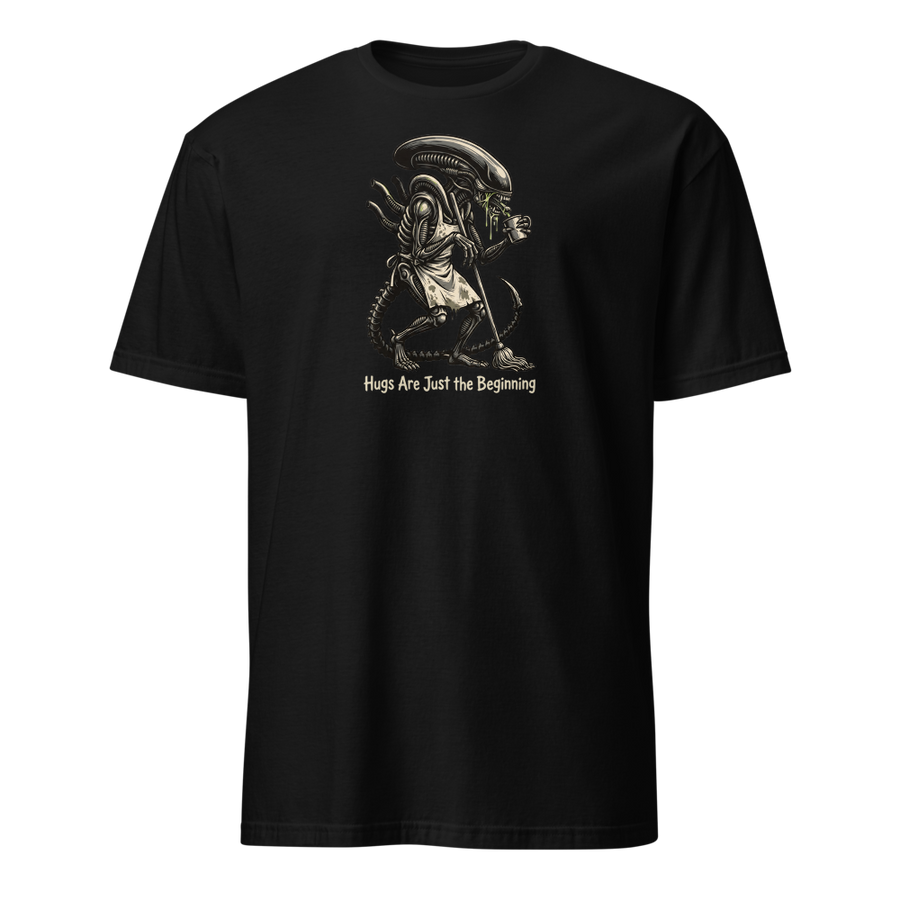 Night Shift Janitor Space Monster Coffee Break Tee