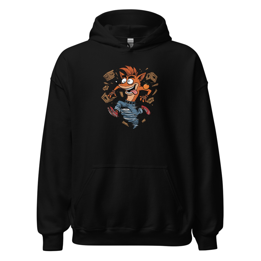 Spin Attack Marsupial Crate Smasher Retro Gaming Tee