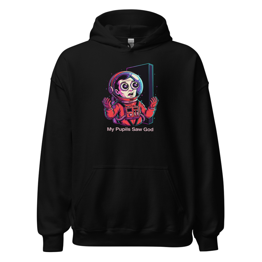 T-shirt Astronaute Cosmique Monolithe Néon Sci-Fi Parodie
