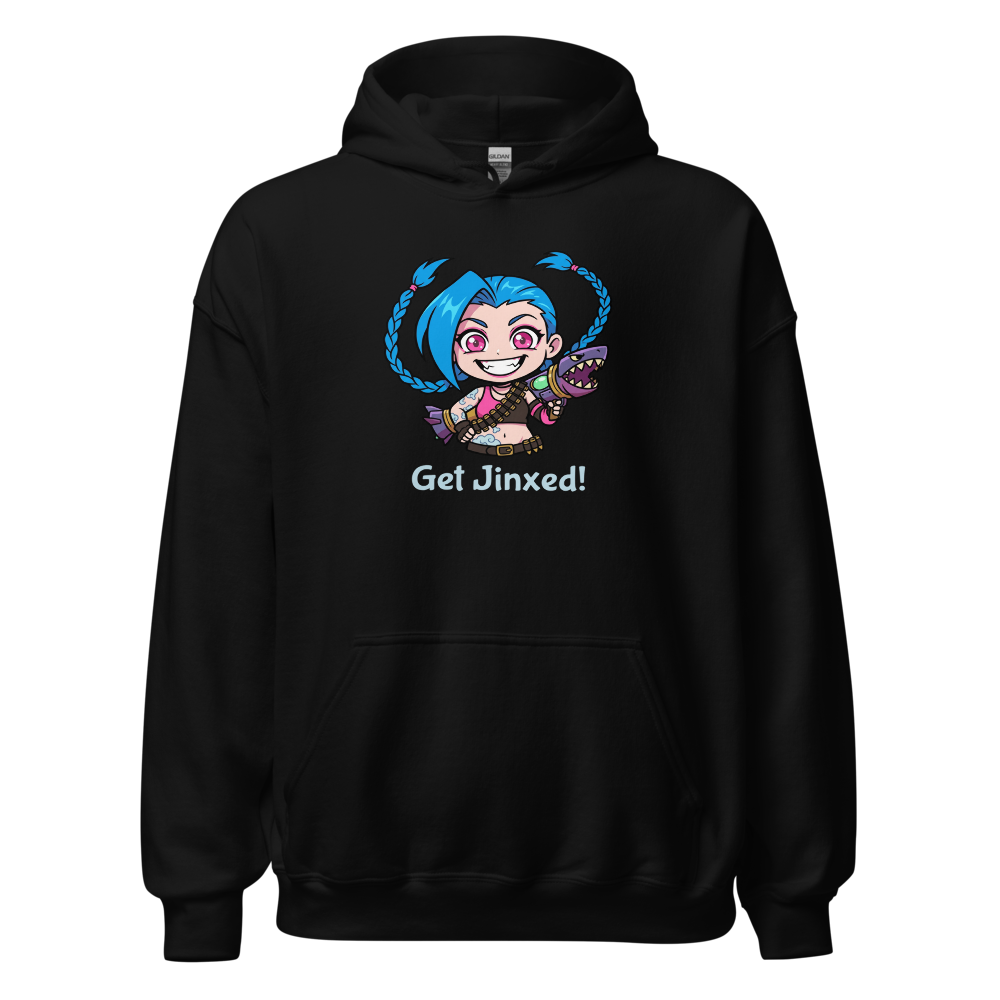 Chibi Gremlin Girl Rocket Launcher Anime Tee — black front view