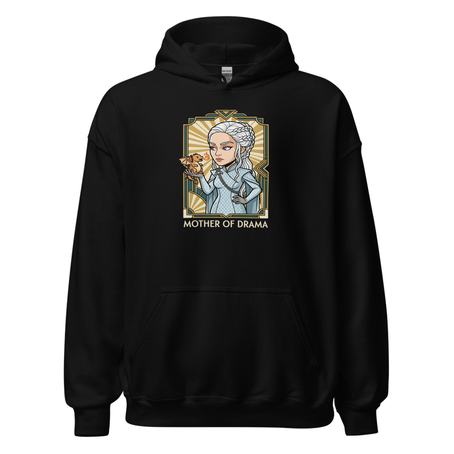 Mother of Drama Silver Queen Dragon Deco Tee