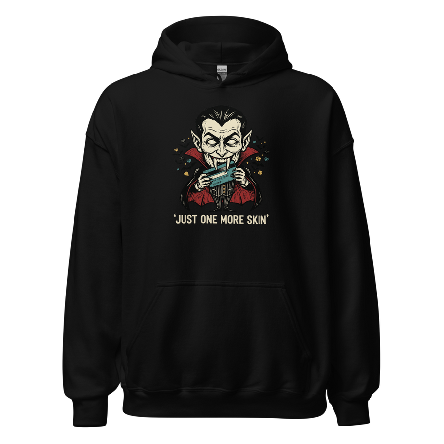 Microtransaction Vampire Woodcut Gaming Meme Tee