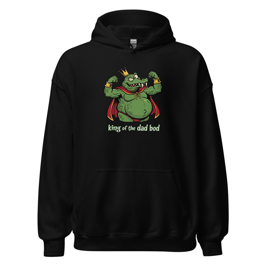 King of the Dad Bod Crocodile Pirate Comic Tee