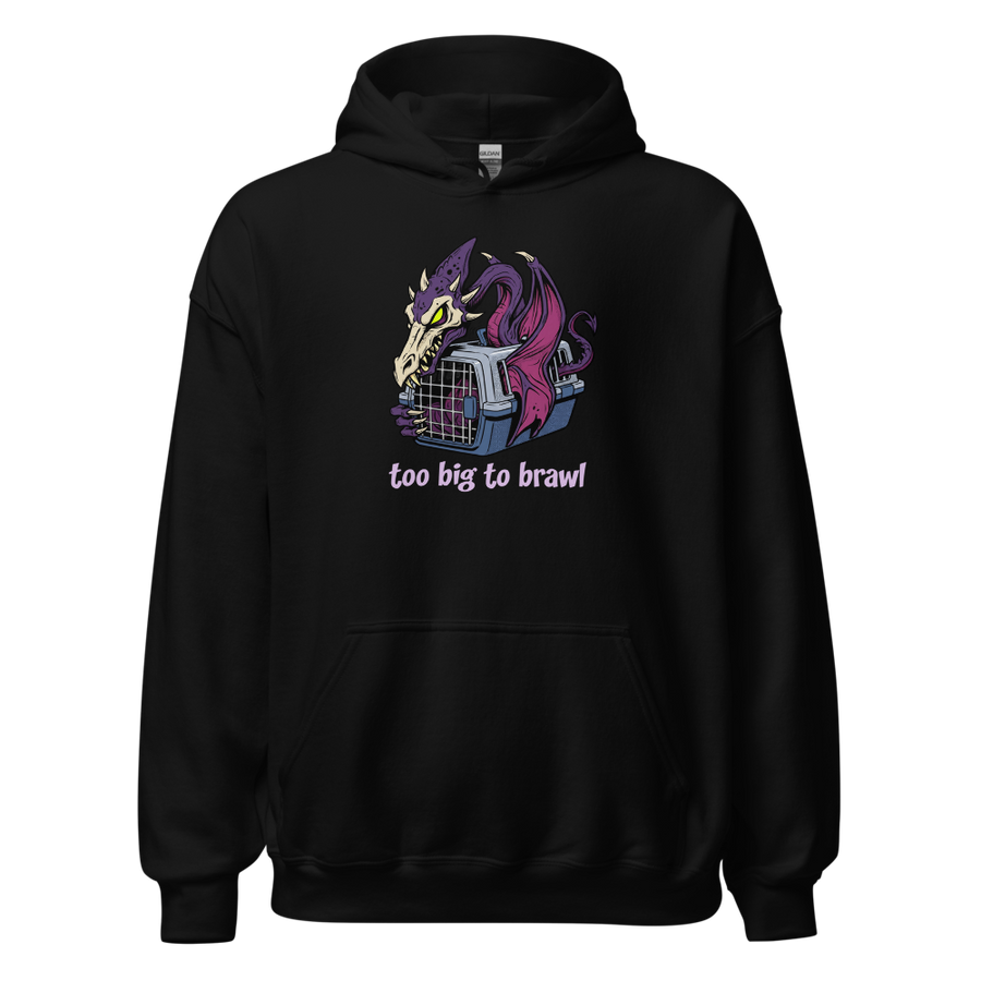 Space Dragon Trop Gros Pour Se Battre - T-shirt