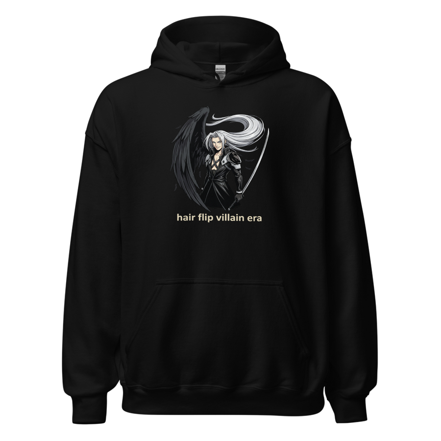 Hair Flip Villain Era Anime Swordsman Tee