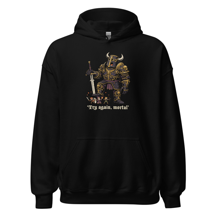 Try Again Mortal Optional Superboss RPG Tee
