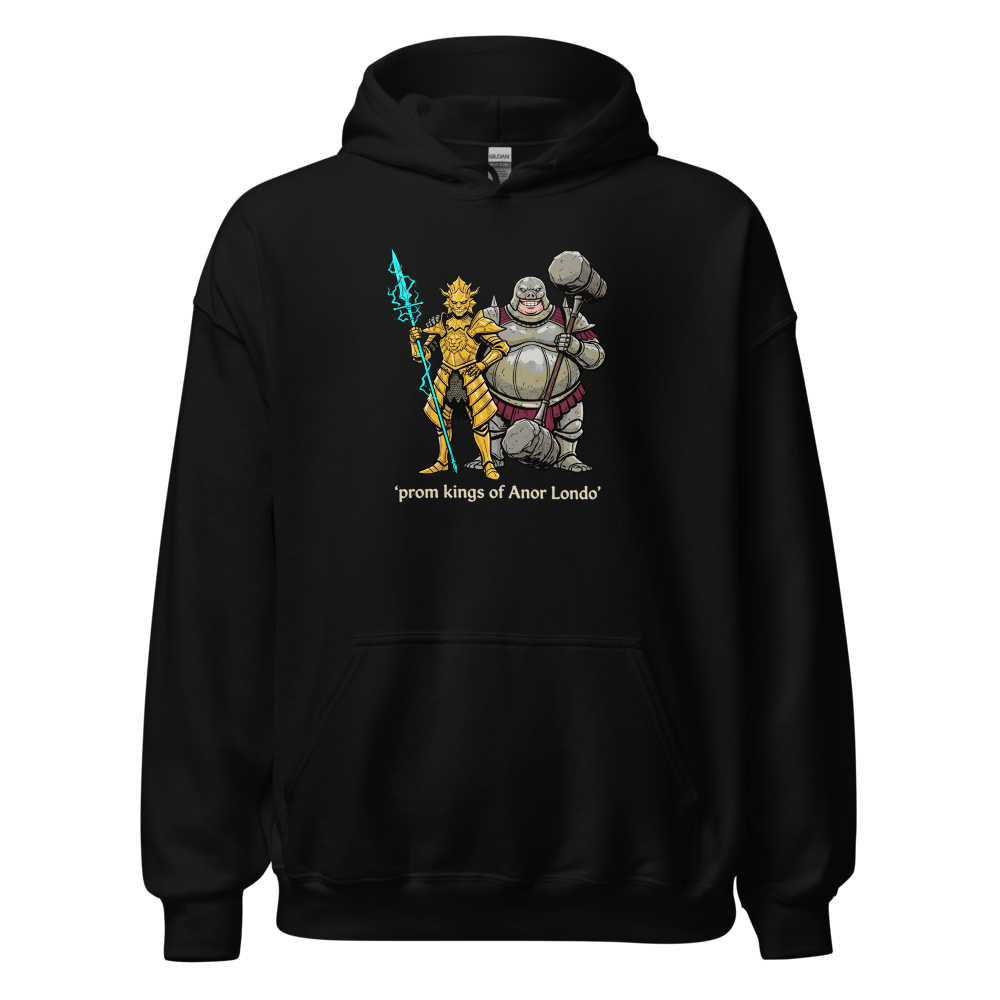 Prom Kings of the Cathedral Boss Duo Tee — black front view