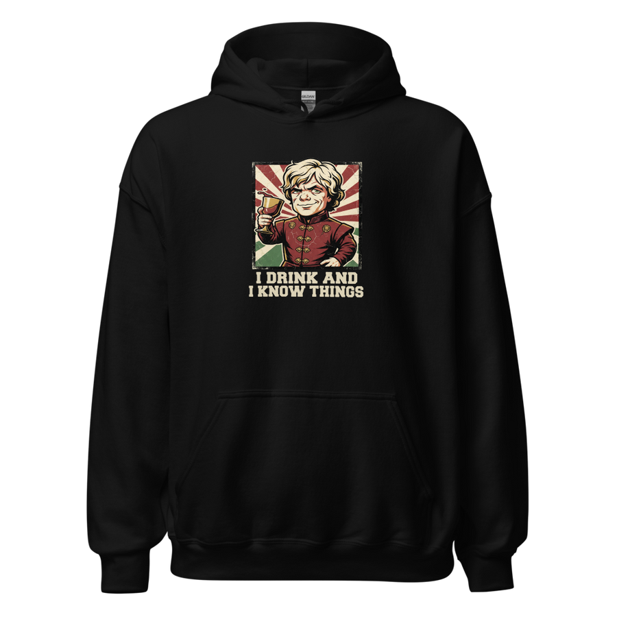 I Drink And I Know Things Propaganda Wine Tee
