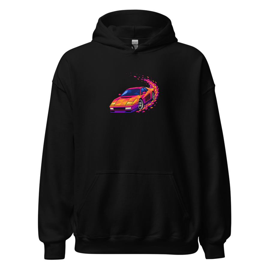Poly Drift Racer Retro Arcade Sunset T-Shirt