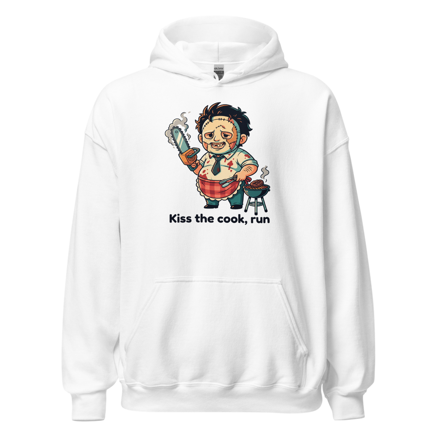T-shirt Papa Grill Slasher Chibi Tronçonneuse BBQ Horror