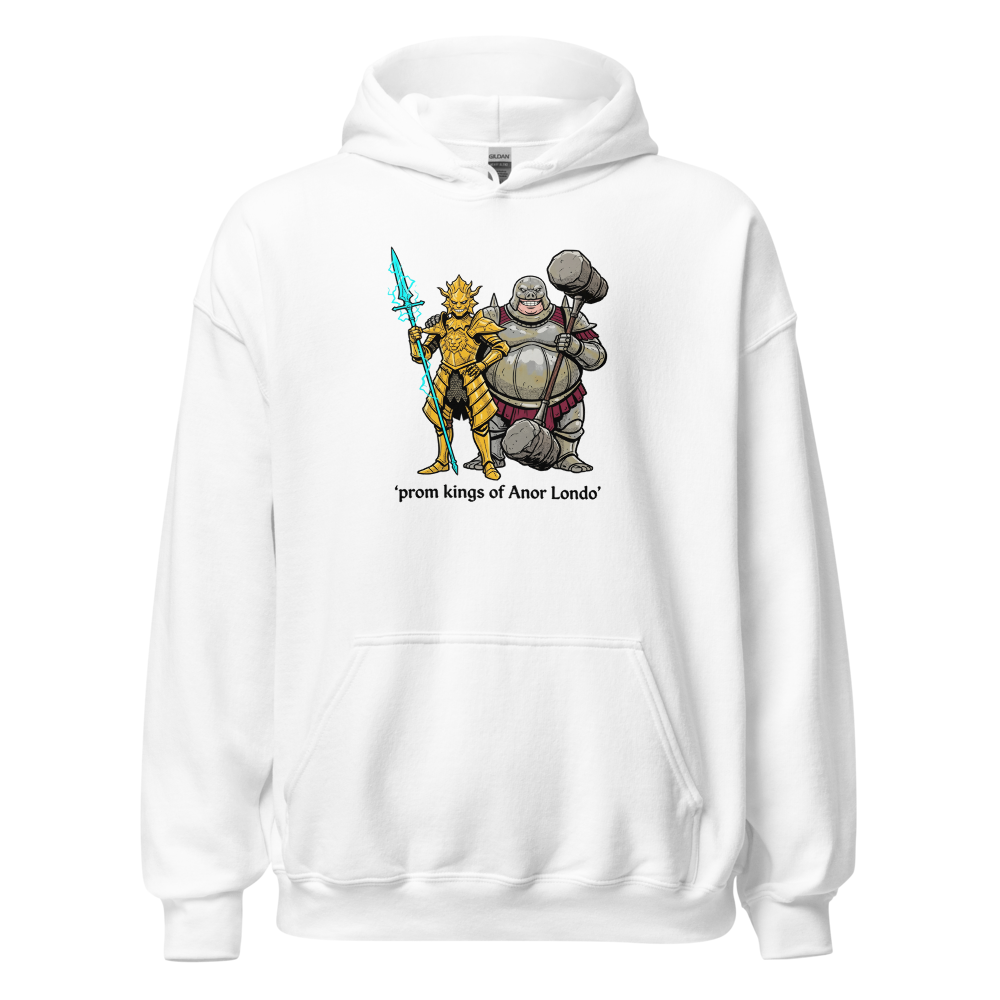 Prom Kings of the Cathedral Boss Duo Tee — white front view