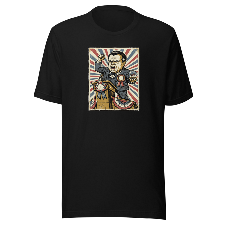 Rosebud Snow Globe Campaign Podium Propaganda Tee