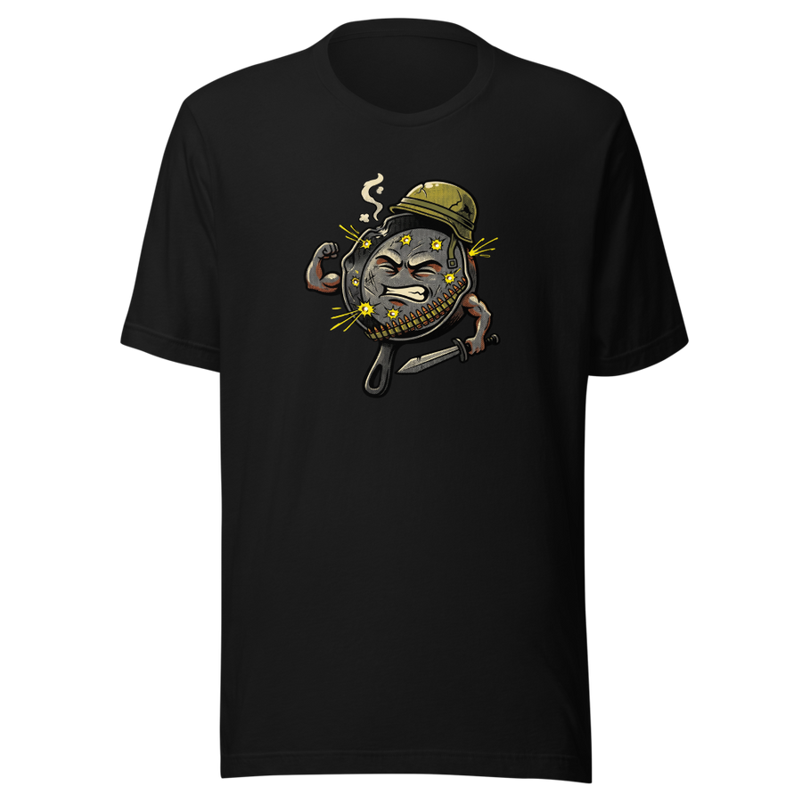 Heroic Skillet Battle Royale Halftone Pop Art Tee