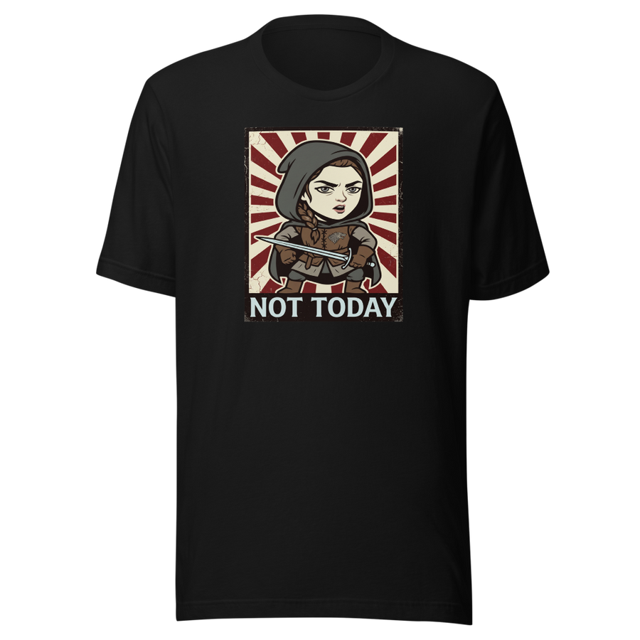 Not Today Hooded Assassin Propaganda Tee