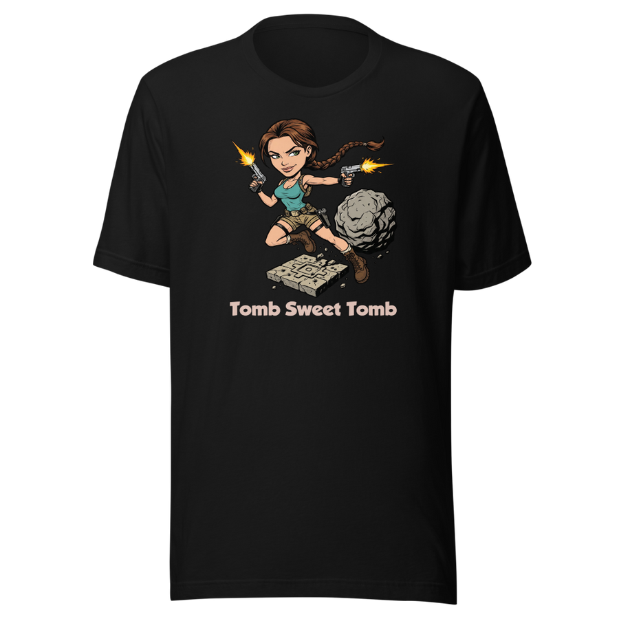Tomb Sweet Tomb Action Heroine Adventure Tee