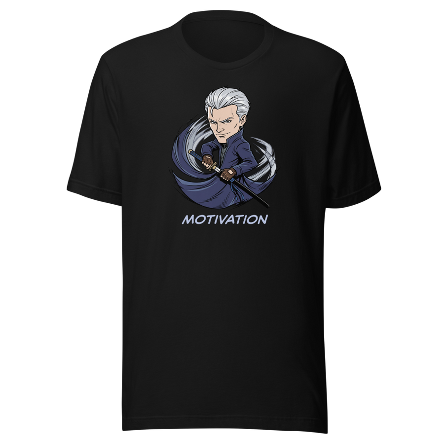 Stoic Swordsman Judgement Slash Motivation Tee