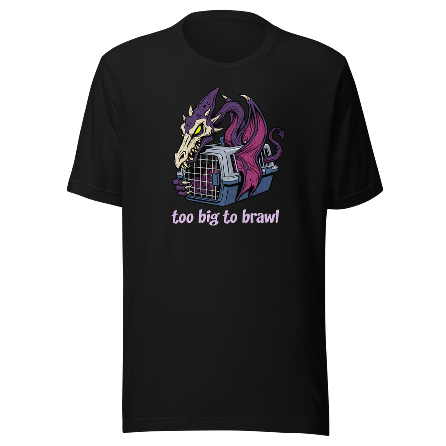 Too Big To Brawl Space Dragon Pet Carrier Tee