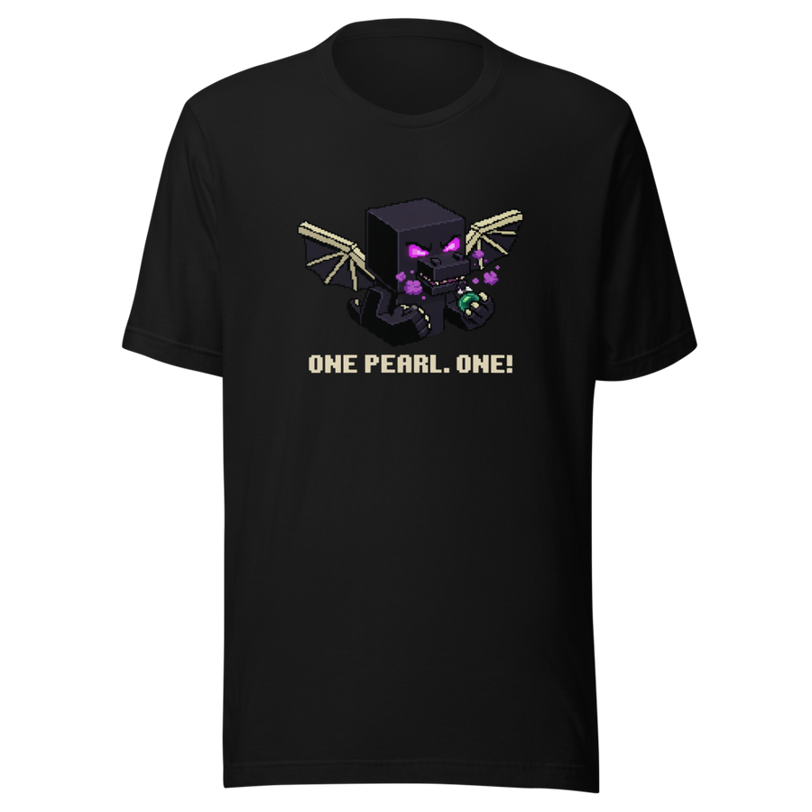 One Pearl Pixel Dragon Boss Tantrum Gamer Tee