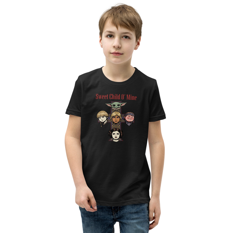 T-shirt Parodie album Rock Cross Sweet Child Sci-Fi